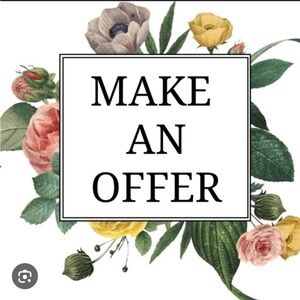 Offers welcome! Bundle to save more!